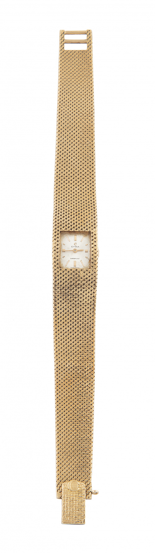Reloj OMEGA de señora años 60 en oro de 18K con pulsera de 