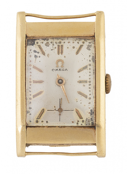 Caja de reloj OMEGA años 80 en oro de 18K