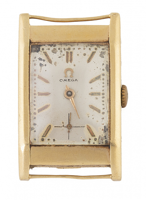 Caja de reloj OMEGA años 80 en oro de 18K