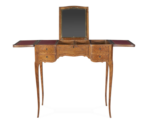 Mueble de tocador o "poudreuse".Trabajo francés, ff. del 