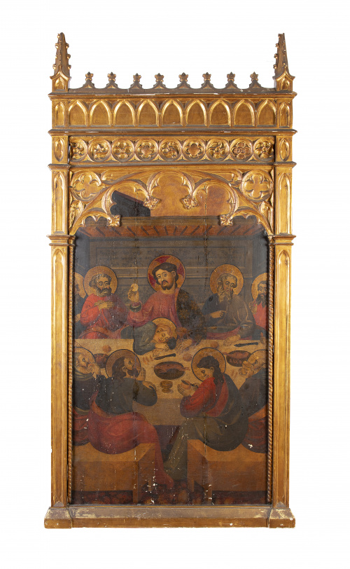 JUAN DE SEVILLA (activo entre 1400 y 1430?)La Última Cena