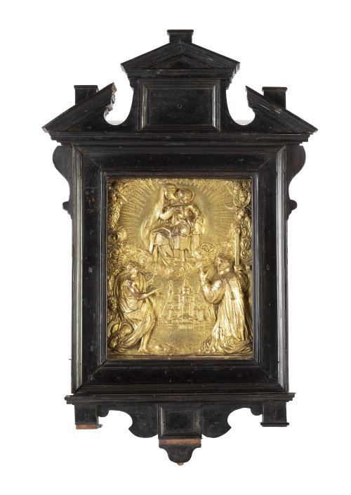 El Monasterio de San Lorenzo de el Escorial bajo la Virgen 