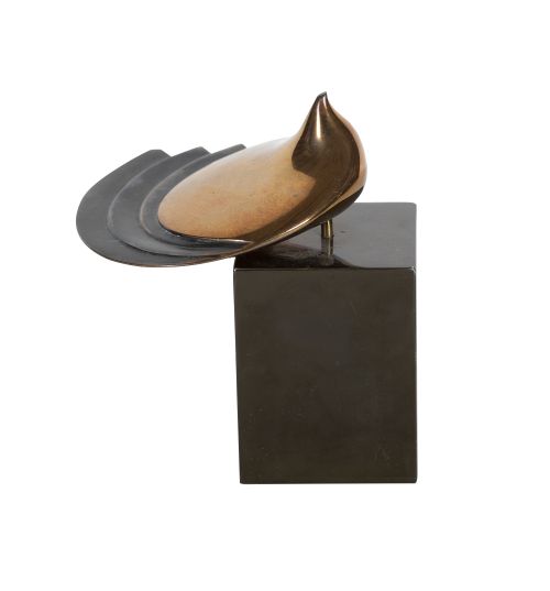 JOSE LUIS PEQUEÑO (Bilbao, Vizcaya, 1941)Dos esculturas e