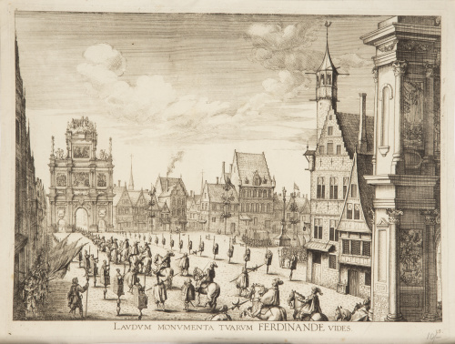 JAN VAN MEURS (1620-1647)"Laudum monumenta tuarum Ferdina