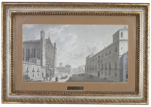 ANÓNIMO FRANCÉSConvento de Santo Domingo y Palacio de la 