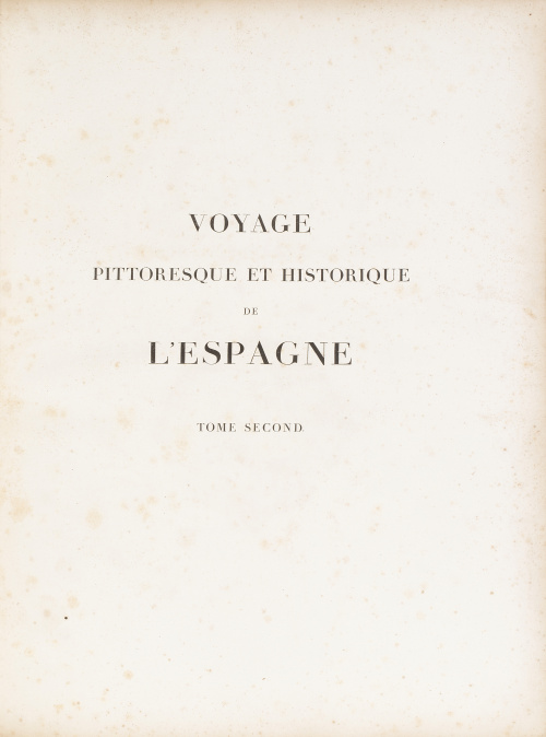 ALEXANDRE LABORDE (1773 / 1842)"Voyage pittoresque et his