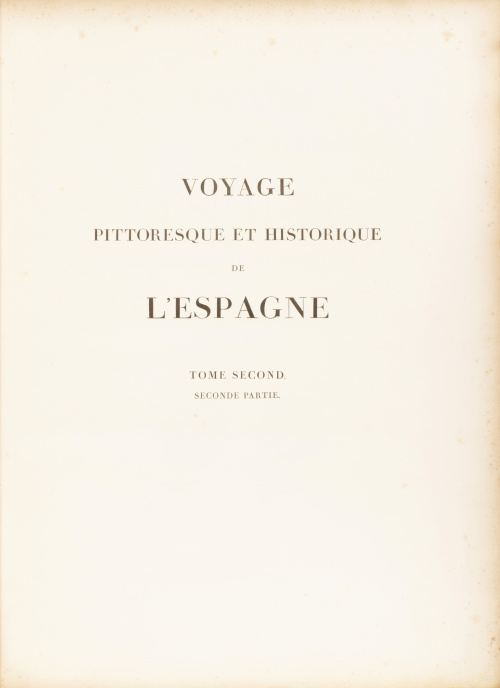 ALEXANDRE LABORDE (1773 / 1842)"Voyage pittoresque et his