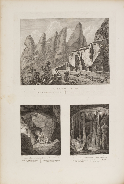 ALEXANDRE LABORDE (1773 / 1842)"Voyage pittoresque et his