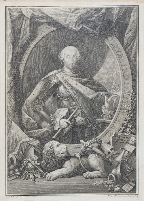 FILIPPO MORGHEN (1730-1777) SEGÚN CAMILLUS PADERNI (1720-17