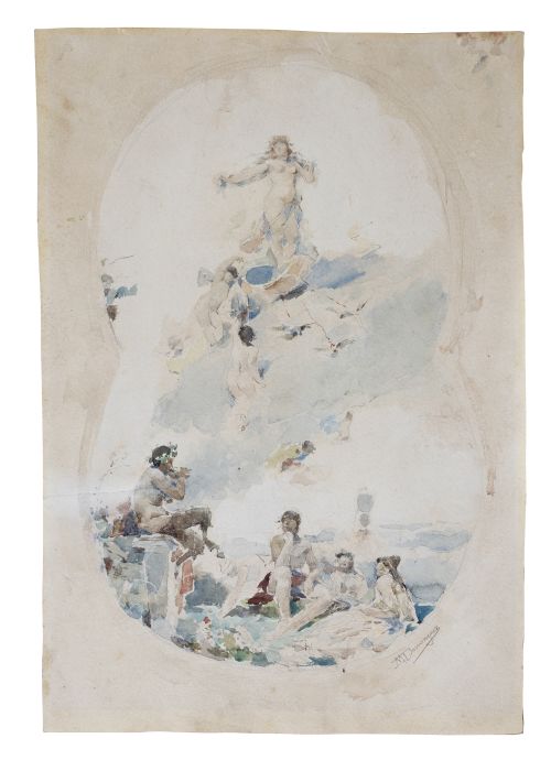 MANUEL DOMÍNGUEZ Y SÁNCHEZ (Madrid, 1840-Cuenca,1906)Boce