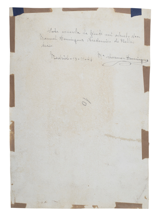 MANUEL DOMÍNGUEZ Y SÁNCHEZ (Madrid, 1840-Cuenca,1906)Boce