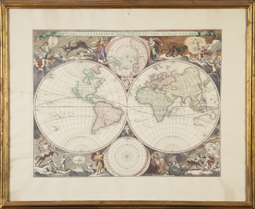 NICOLAES VISSCHER (1618-1679) y NICOLAES BERCHEM (1621/1622