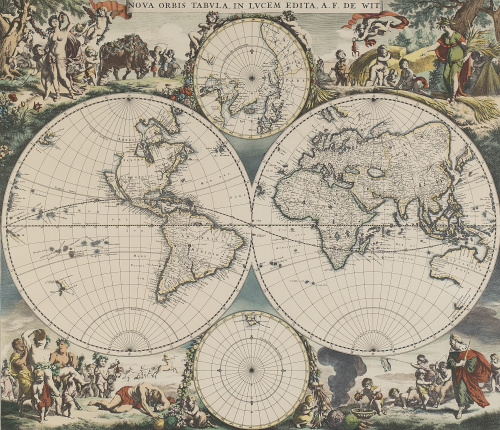 NICOLAES VISSCHER (1618-1679) y NICOLAES BERCHEM (1621/1622