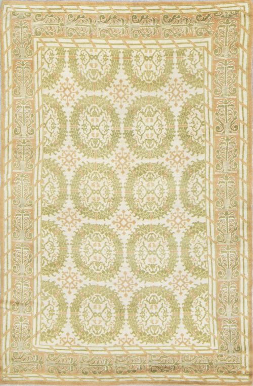 Alfombra en lana con diseño Cuenca.Fundación de Gremios.