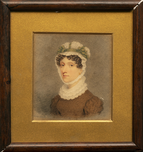 ADAM BUCK (1759-1833)Retrato de dama y retrato de caballe