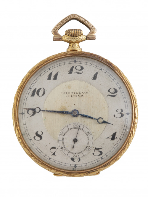 Reloj lepine pp S. XX CHATILLON J. Roca en oro de 18K. Nume