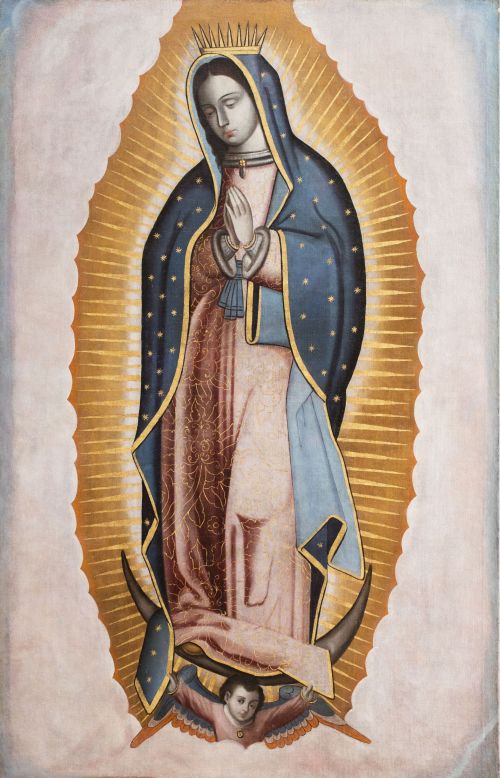 ESCUELA MEXICANA, SIGLO XVIIIVirgen de Guadalupe