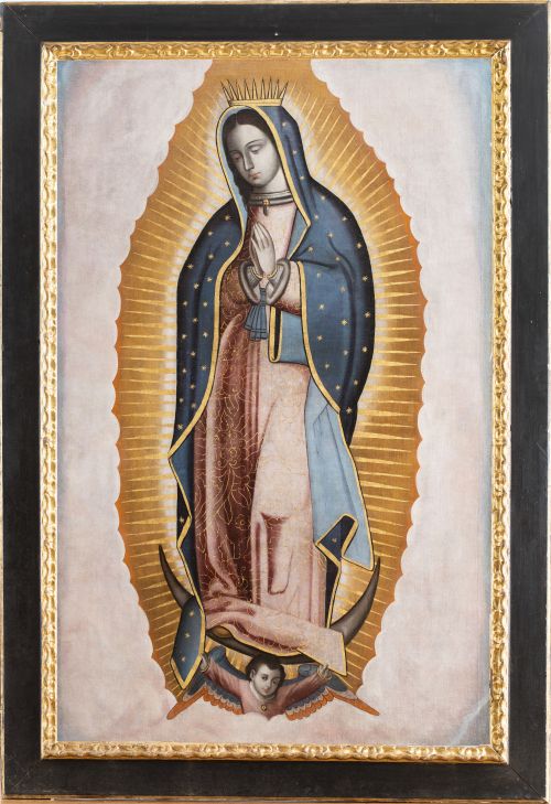 ESCUELA MEXICANA, SIGLO XVIIIVirgen de Guadalupe