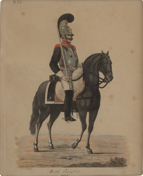 ESCUELA FRANCESA, SIGLO XIX- XX"Trompette des Carabiniers