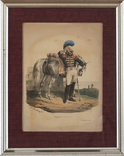 ESCUELA FRANCESA, SIGLO XIX- XX"Trompette des Carabiniers