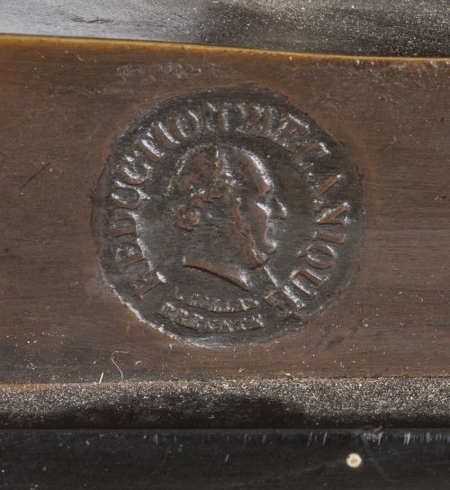 Achille Collas (1795-1859).Dos figuras mitólogicas de bro