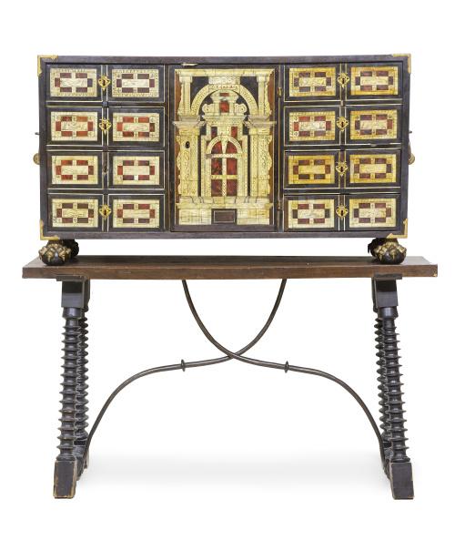 Papelera de influencia italiana de madera de paolosanto, ca