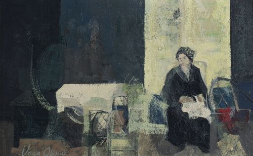 JOSÉ VEGA OSSORIO (Mérida, 1945 - Madrid, 2015)Mujer en u