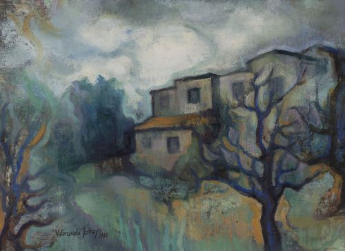ADELINA VALENZUELA TAMAYO (Cazorla, Jaén, 1945)Paisaje de