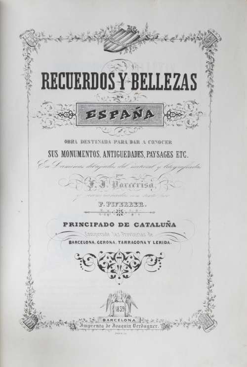 FRANCISCO JAVIER PARCERISA (Barcelona, 1803-1875)Recuerdo