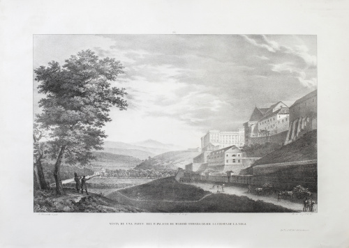 FERNANDO BRAMBILLA (1763-1834)Vista de una parte del Real