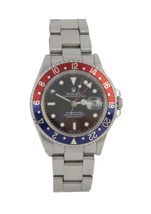 ROLEX GMT MASTER "Pepsi"en acero ref 16700. R751113