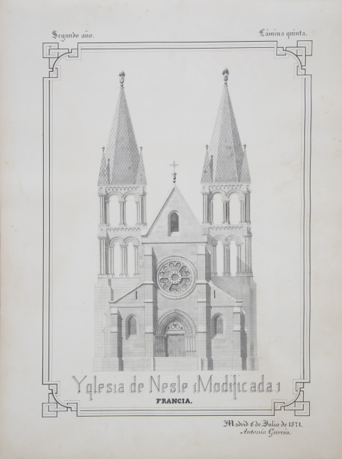 Amadeo de Saboya. Ejemplar de presentación con motivo de la