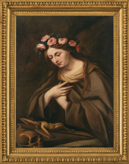 ANDREA VACCARO (Nápoles, 1598 - 1670)Santa Rosalía de Pal