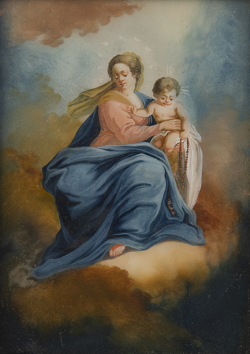 ESCUELA ESPAÑOLA, SIGLO XIXVirgen con el Niño