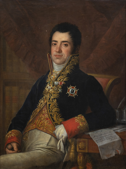 AGUSTÍN ESTEVE (Valencia, 1753-1820)Retrato de Don Manuel
