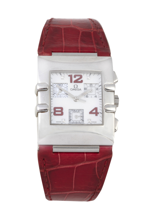 Reloj OMEGA cuadrado acero. 58493766