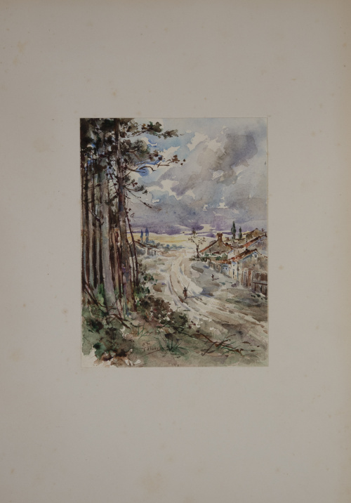 Álbum de acuarelas dedicadas a su A. R. la Infanta Doña Paz