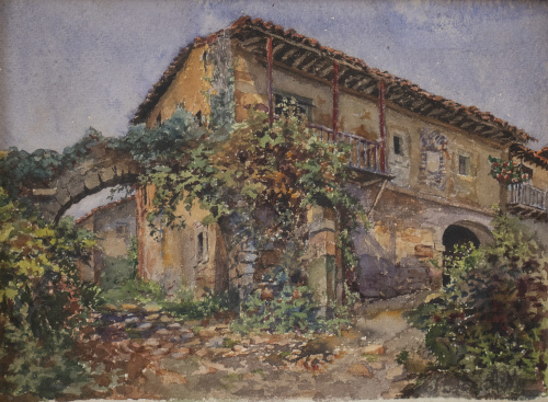 ANTONIO MAURA MONTANER  (Mallorca, 1853- 1925)Vista de la