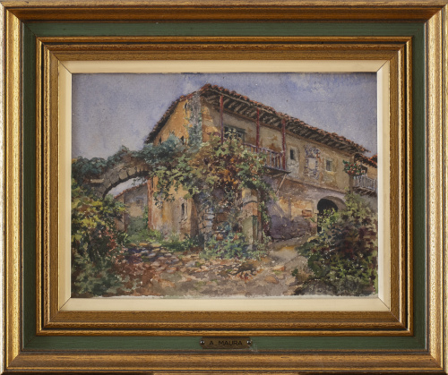 ANTONIO MAURA MONTANER  (Mallorca, 1853- 1925)Vista de la