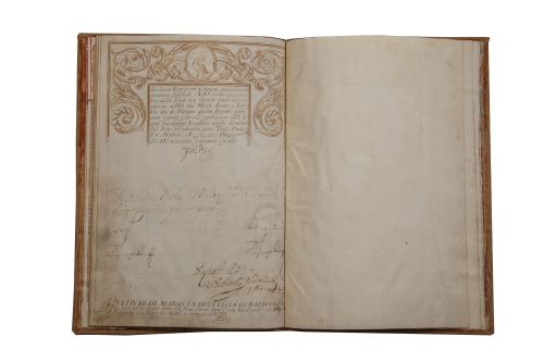 IMPORTANTE ARCHIVO DEL MARQUESADO DE VALBUENA DEL DUERO CON