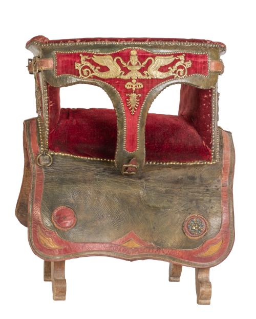 Silla de Novia de montar fernandina en piel tachonada, terc