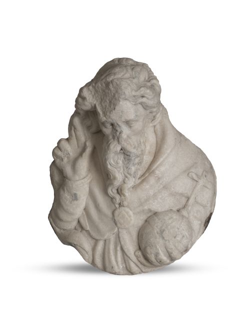 Dios Padre.Mármol tallado, S. XVI.