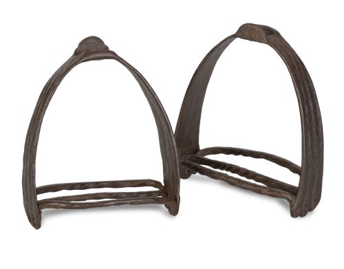 Estribos de hierro.España, S. XVII - XVIII.