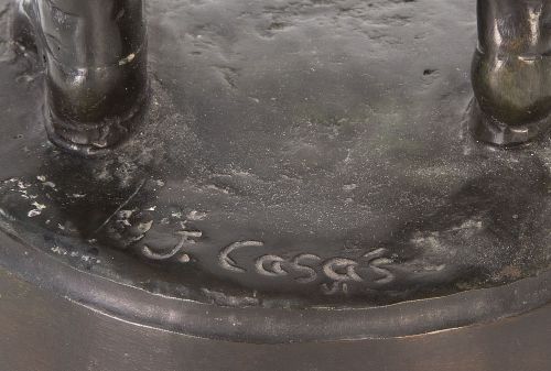 Siguiendo a Jean Garnier (1853 - c. 1910).Violinista.Fi