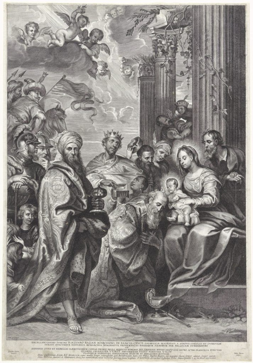 ESCUELA CUZQUEÑA, PP. SIGLO XVIIIAdoración de los Reyes M