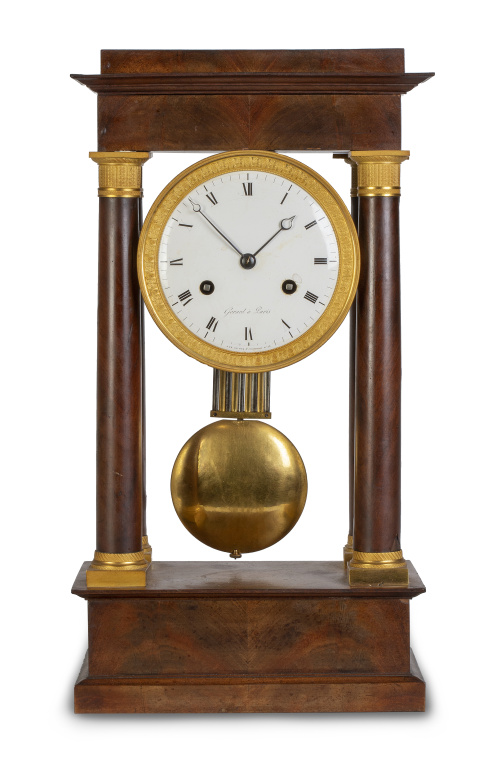 "Gerard a Paris. Ruy du Coq St Honoré nº 15".Reloj de pór