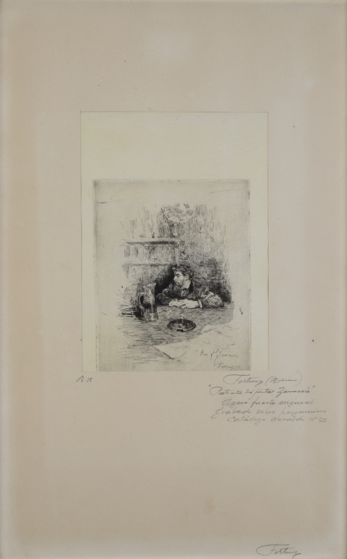 MARIANO FORTUNY Y MARSAL  (Reus, Tarragona, 1838-Roma, 1874