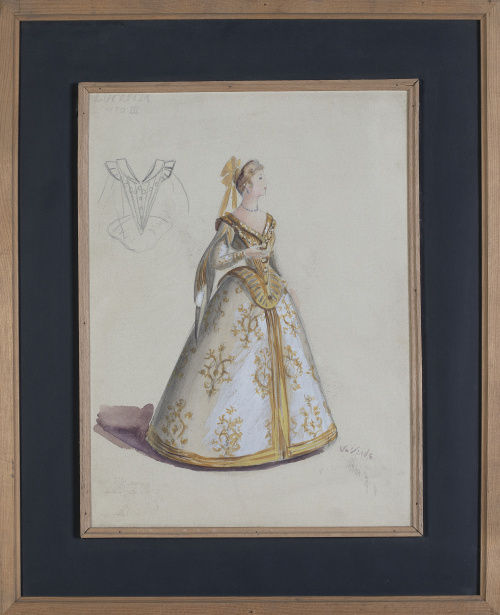 VICENTE VIUDES (Murcia, 1916 - Málaga, 1984)Figurín Lucre