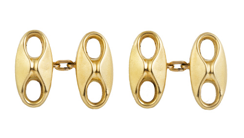 Gemelos dobles con piezas de calabrote