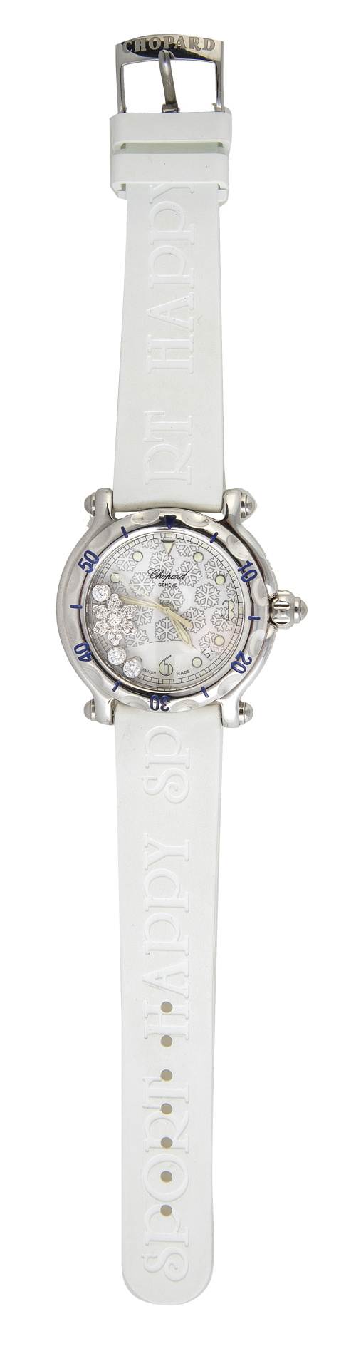 Reloj CHOPARD Happy Sport de acero y brillantes. 28/8948 12